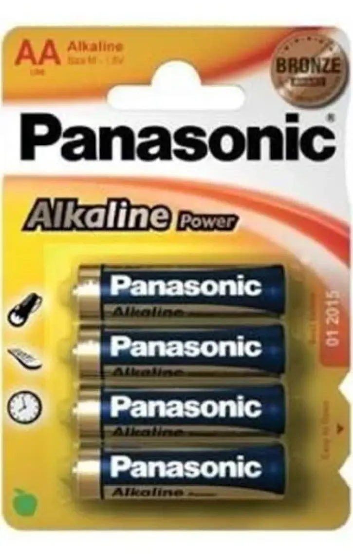 Panasonic Alkaline Power AA Alkalin Pil 4'lü Paket