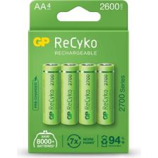 GP AA 2600 mAh Şarjlı Kalem Pil 4'lü Paket GP270AAHCEMTR