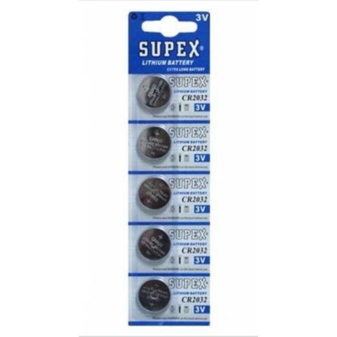 Supex CR2032 3V Lithium Pil 100'lü