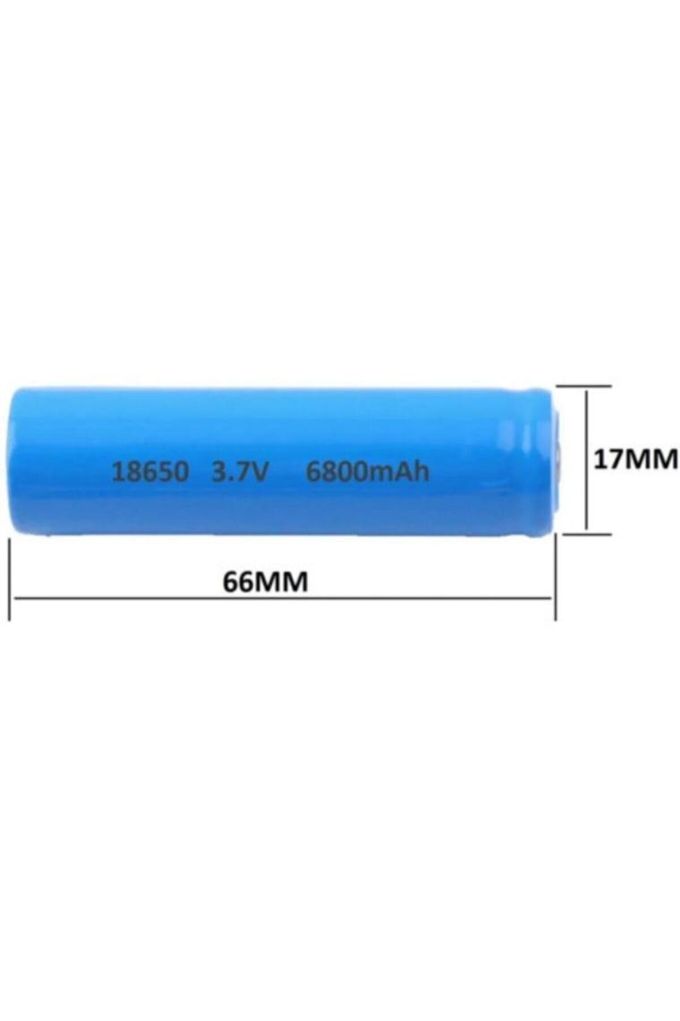 Ataşbey Ataşbey 18650 Li-On 3.7V Şarj Edilebilir Büyük Pil