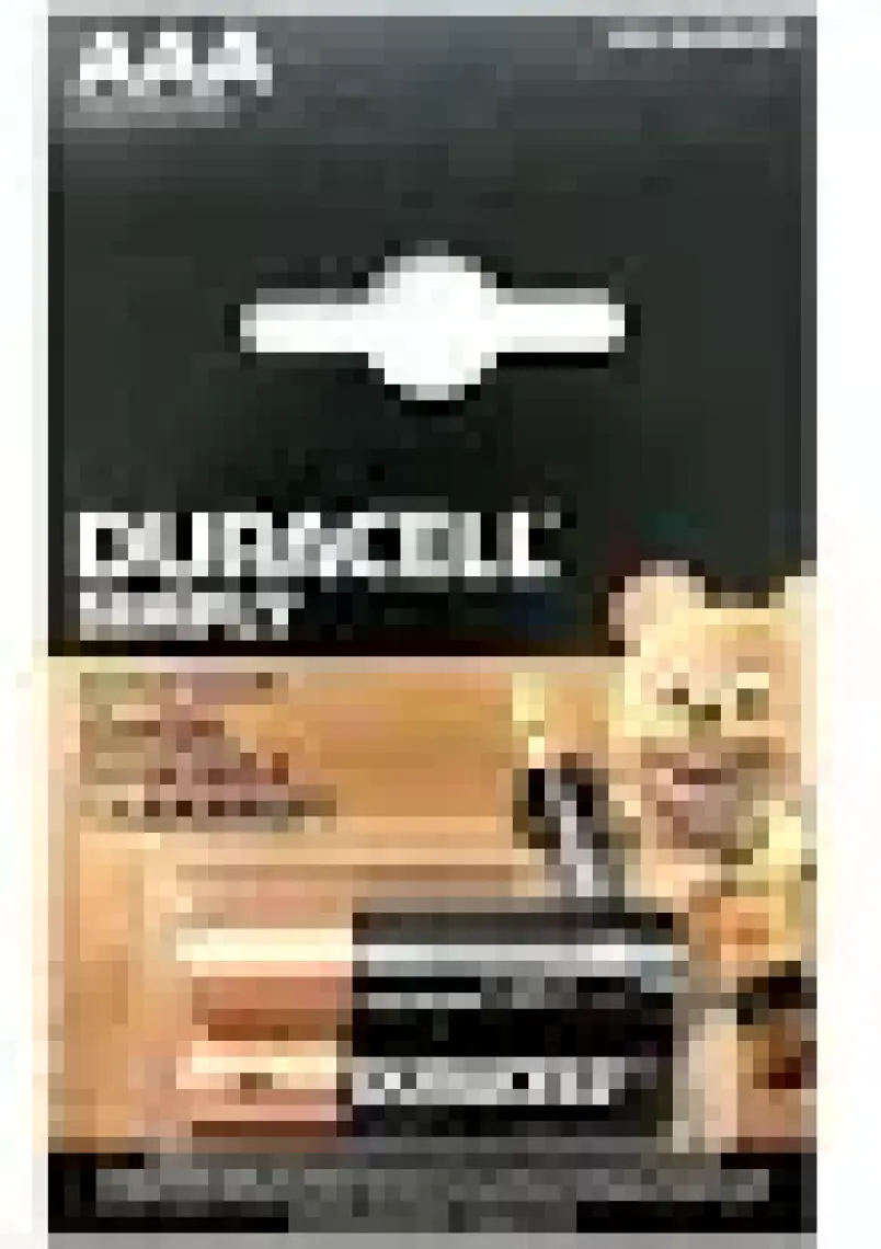 Duracell Alkalin AAA İnce Kalem Piller 2’li paket