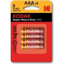 Kodak Aaa 4 Adet Blisterli Çinko Karbon Ince Pil