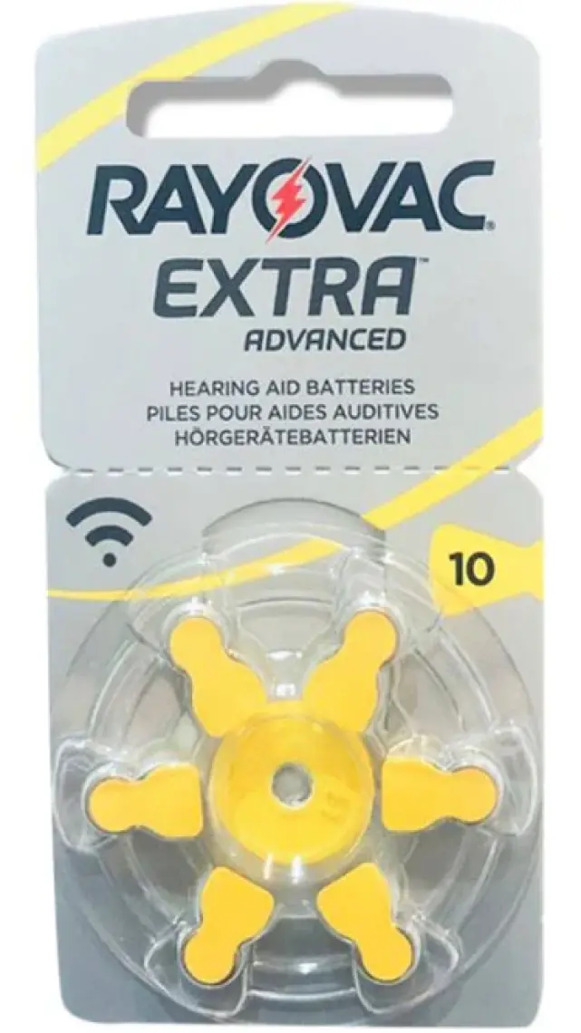 Rayovac Extra Advanced 10 PR70 Numara Kulaklık Pili 6lı