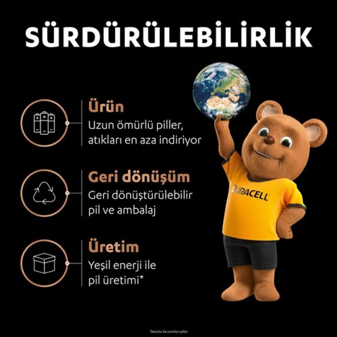 Duracell Optimum AA Pil (4'lü paket), Alkalin Pil 1,5V, LR6 MX1500