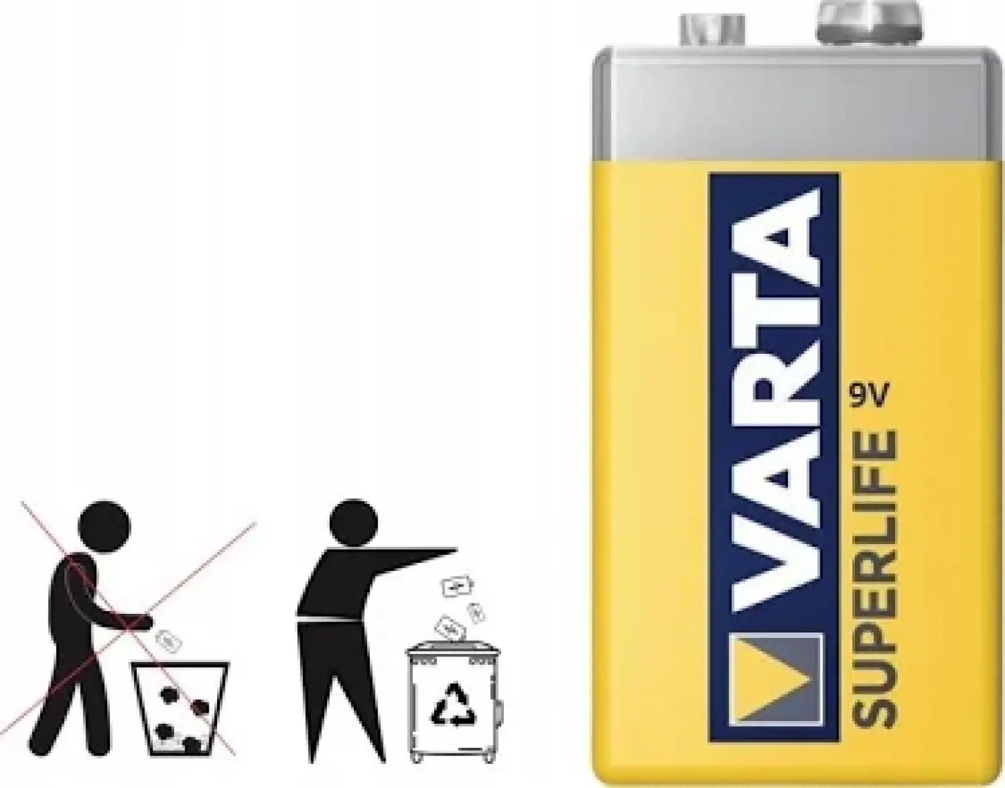 Varta 2023 Superlife 9V Pil ( Shrink )
