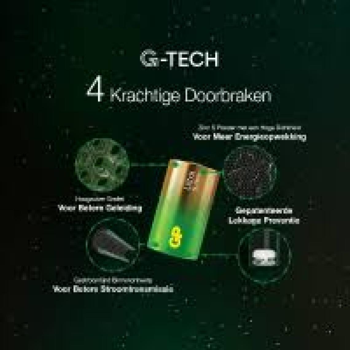 GP Batteries G-Tech Ultra Alkalin Kalın LR20 - D Boy 1.5V Pil 2'li Kart