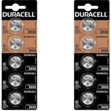 Duracell 2032 Lithium 3V Kartela 10'lu Pil