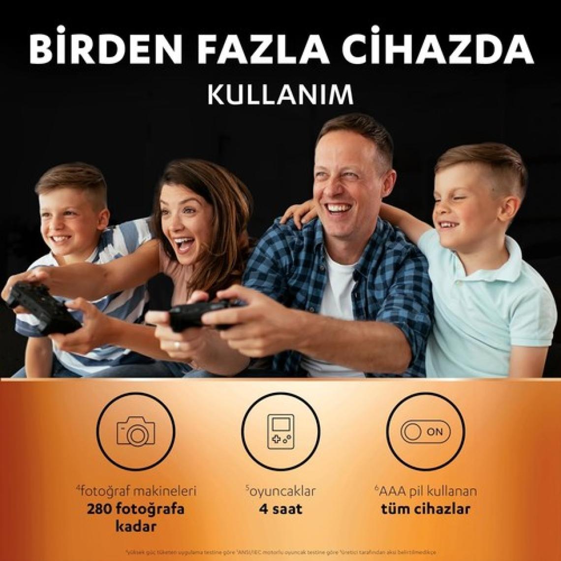 Duracell Şarj Edilebilir AAA Pil (2'li Paket), 900 mAh NiMH, önceden şarj edilmiş, 1 Numaralı En Uzun Ömürlü Şarj Edilebilir pilimiz