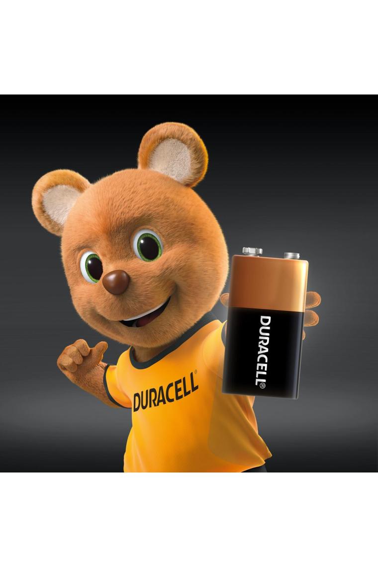 Duracell Alkalin 9 Volt Pil 6LR61/MN1604