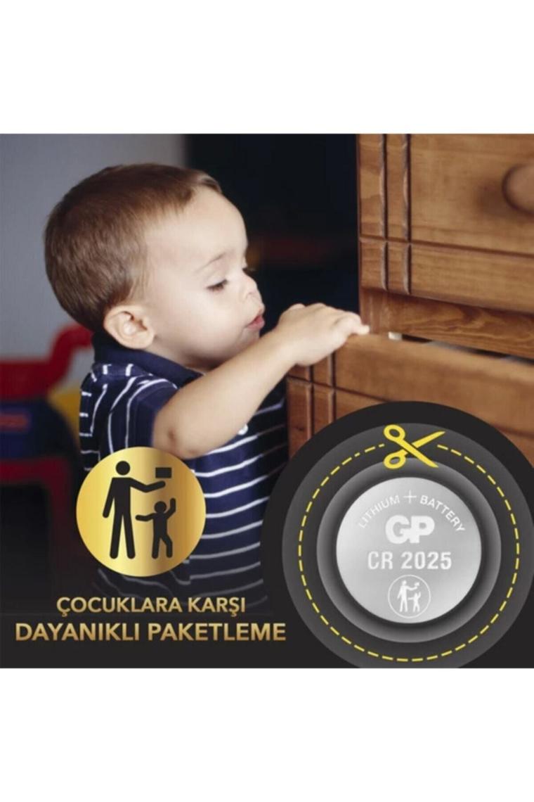 GP CR2025 3V Lityum Düğme Pil