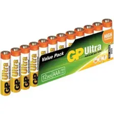 GP G-Tech LR03 AAA Boy Ultra Alkalin İnce Kalem Pil 12'li Paket GP24AU-VS12