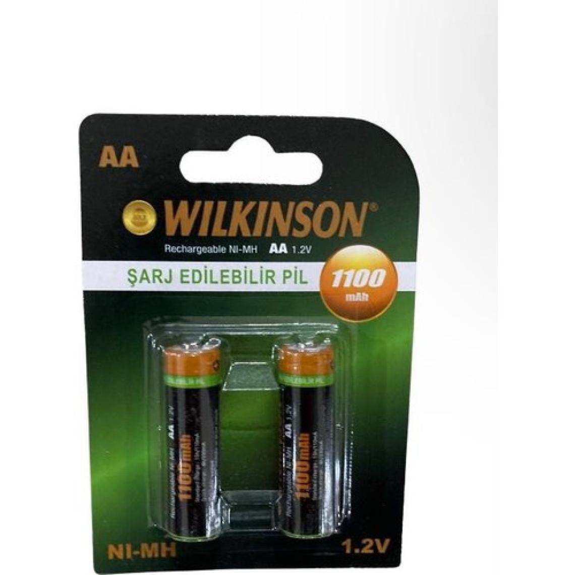 Wilkinson Şarjlı Pil Kalem 1100MAH 2'li Kart 4013
