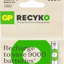 GP Recyko 950 mAh 1.2V AAA Boy NiMH İnce Şarjlı Pil 4'lü Kart