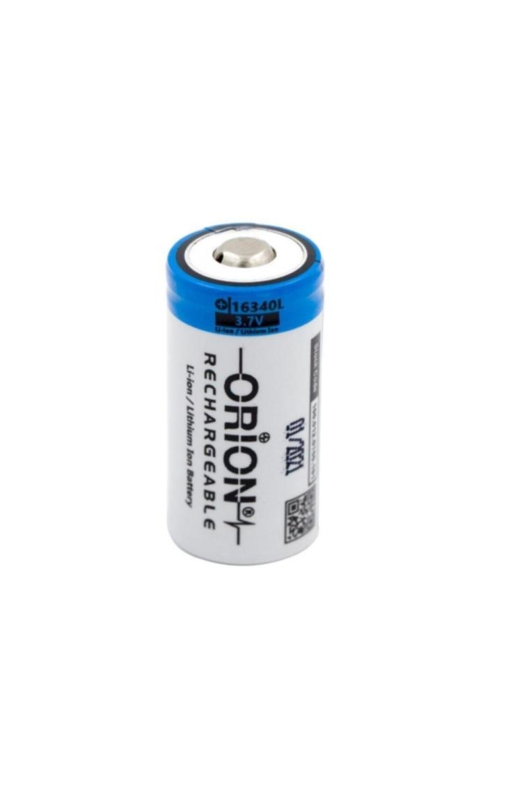 Orion 16340 3.7V 850 Mah Li-Ion Pil (CR123A Lityum Şarjlı Pil)