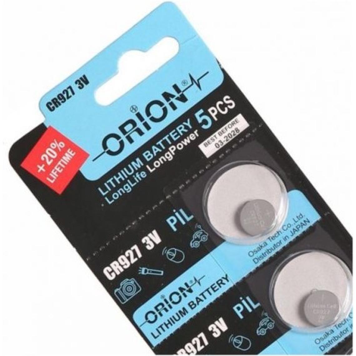 Orion CR927 3V Lithium Pil / 5'li Kart