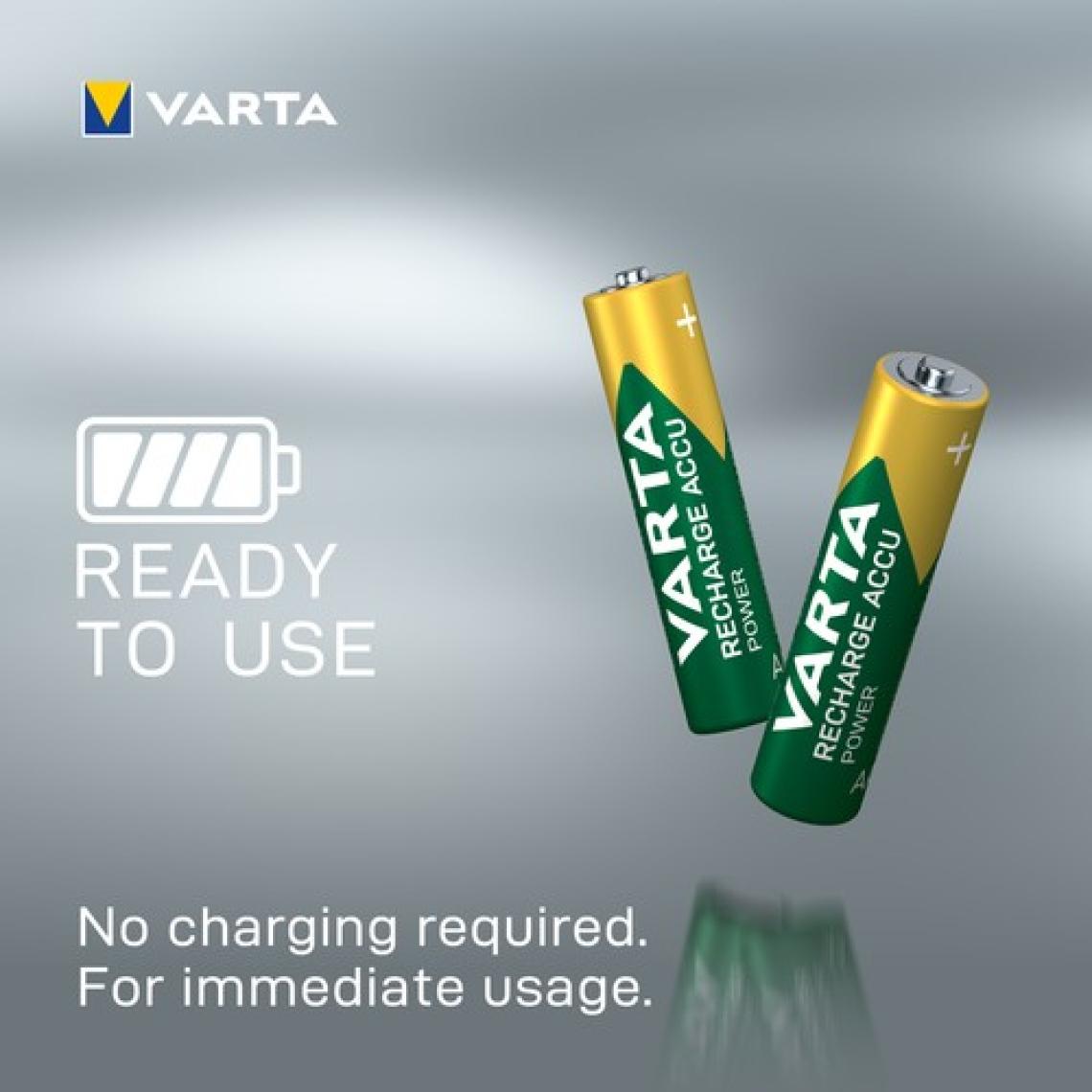 VARTA 1000mAh AAA Şarj Edilebilir  2'li Pil