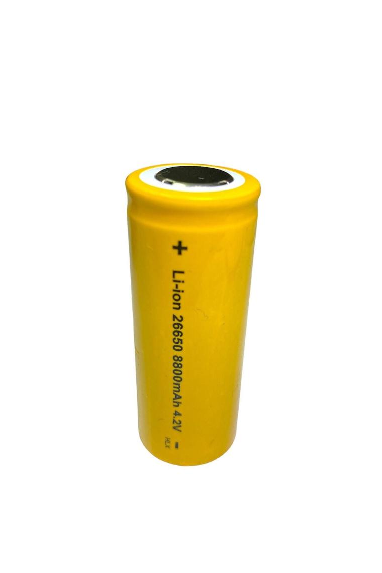 Watton 26650 4.2V 8800 Mah Lithium Li-Ion Şarjlı Pil UFR26650