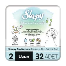 Bio Natural Premium Plus Günlük Ped Uzun 32 Adet Ped