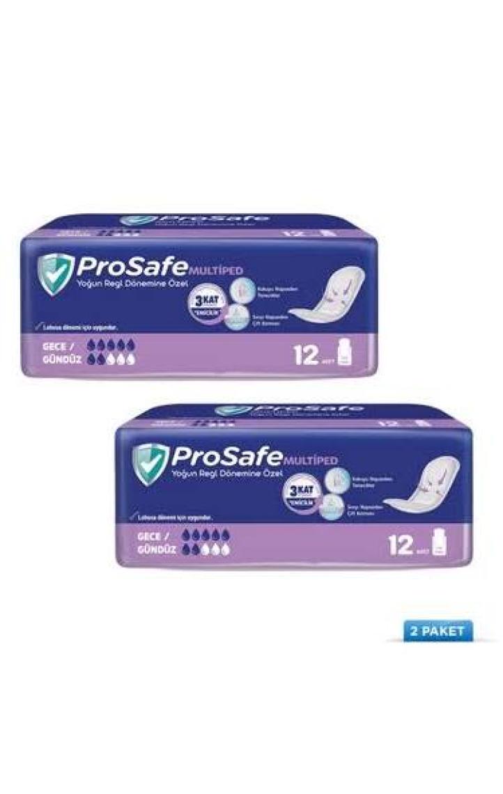 Prosafe Multiped Gece&Gündüz 12'li x2