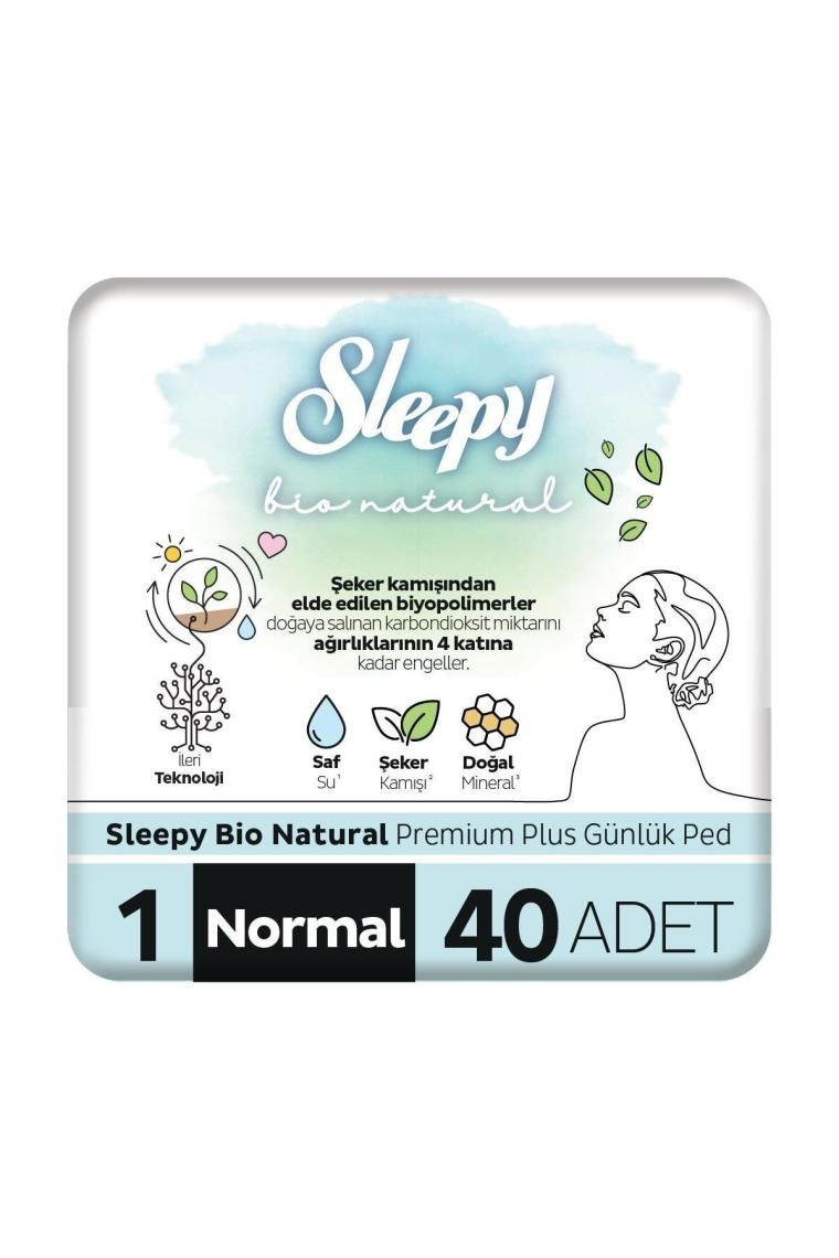 Bio Natural Premium Plus Günlük Ped Normal 40 Adet Ped