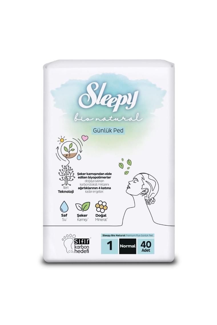 Bio Natural Premium Plus Günlük Ped Normal 40 Adet Ped