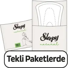 Sleepy Natural Ultra Hassas Günlük Ped Uzun 32 Adet Ped