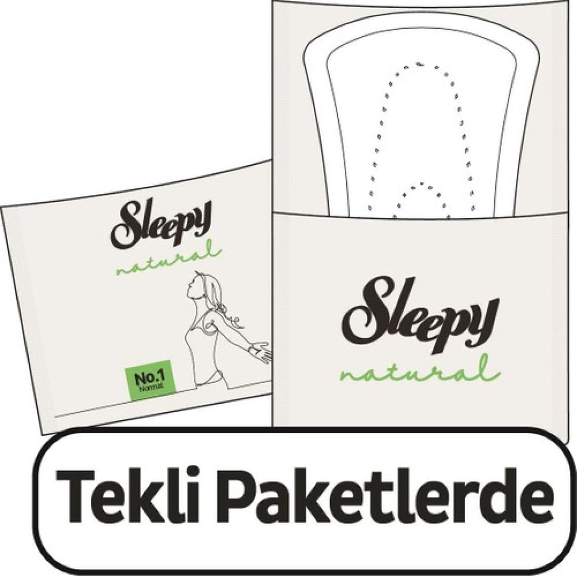 Sleepy Natural Ultra Hassas Günlük Ped Normal 40 Adet Ped