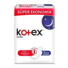 Kotex Ultra Gece Hijyenik Ped 16'lı