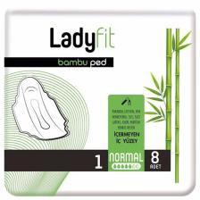 Ladyfit Bamboo Pad 1 Normal 8 Li