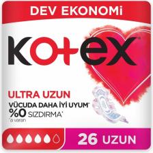 Kotex Ultra Uzun Hijyenik Ped 26'lı