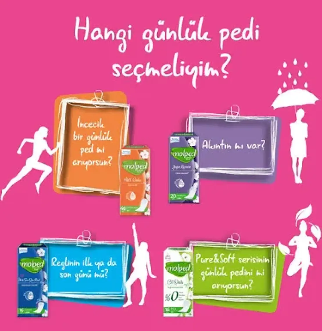 Molped Her Gün Ferahlık Doğanın Kokusu Günlük Ped 40'Lı