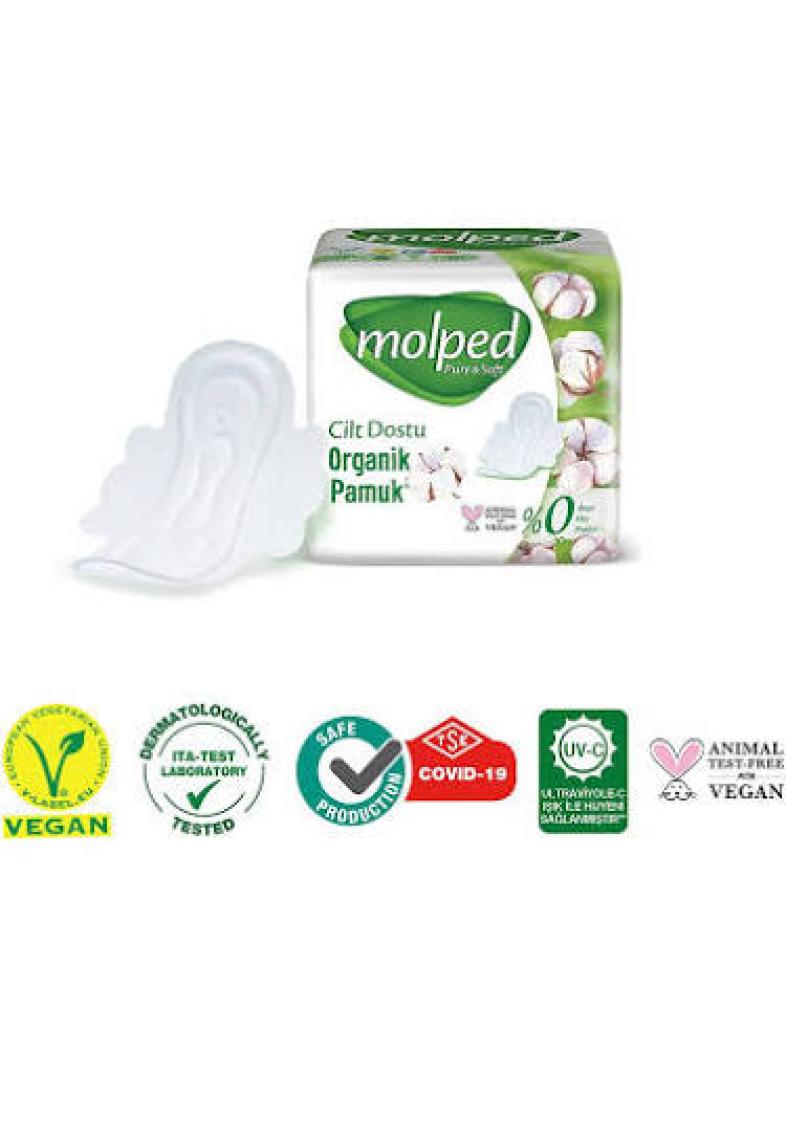 Molped Pure Soft Ince Günlük Ped 32'li