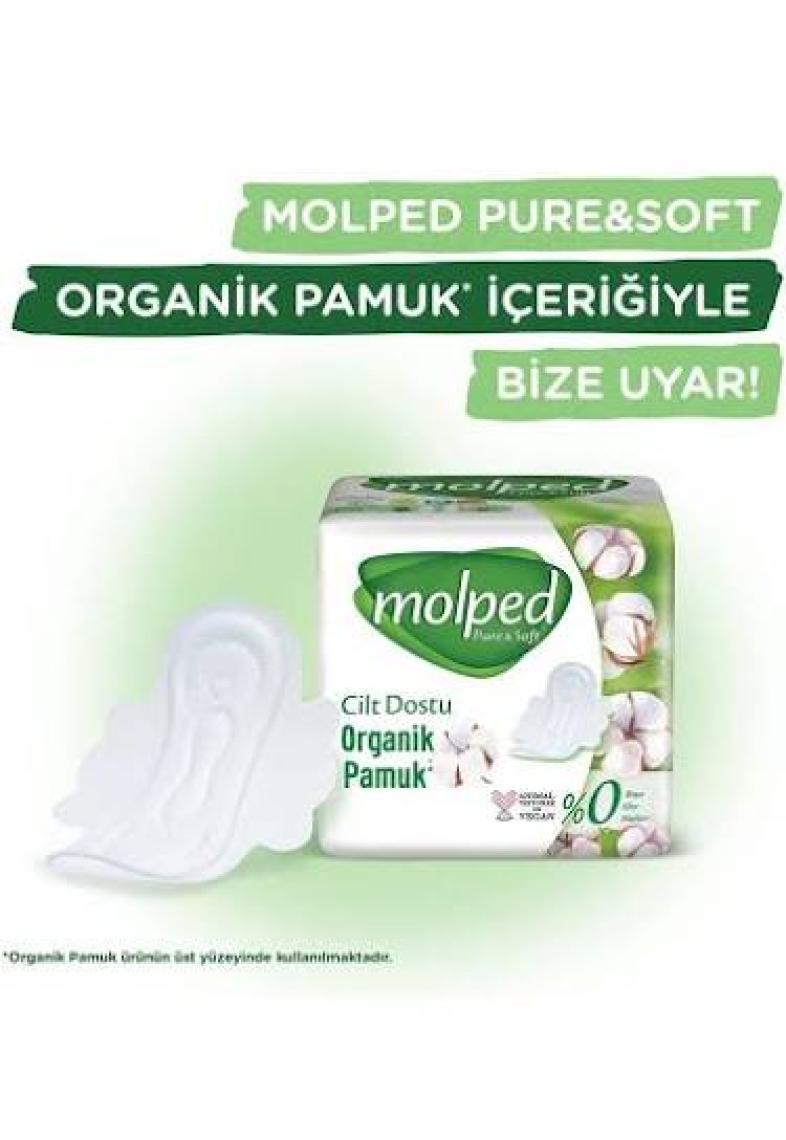 Molped Pure Soft Ince Günlük Ped 32'li