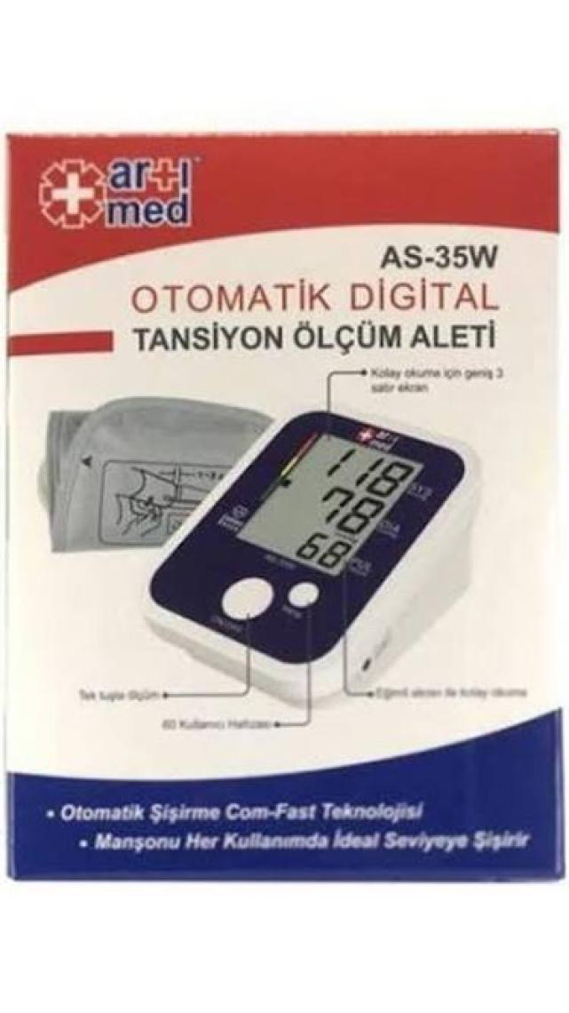Artımed AS-35W Otomatik Dijital Tansiyon Ölçüm Aleti