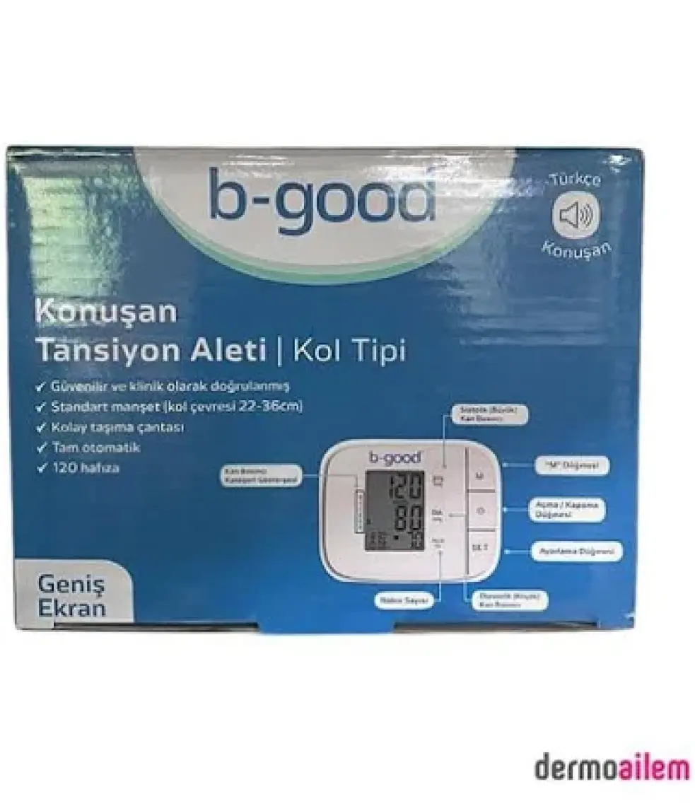 Nutraxin B-Good Konuşan Kol Tipi Tansiyon Aleti
