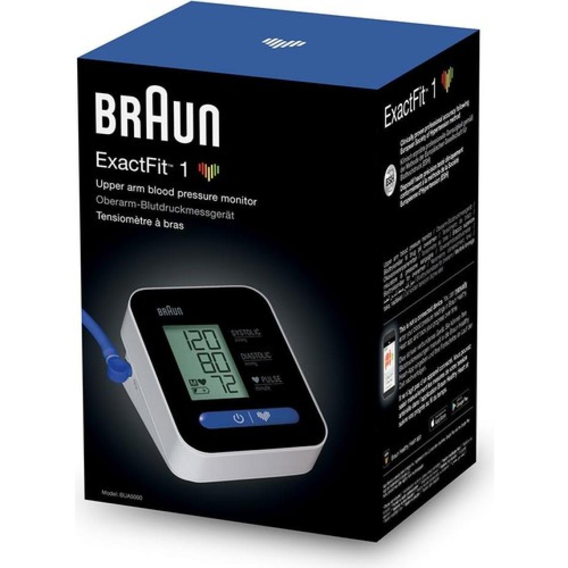 Braun ExactFit 1 BUA 5000 Üst Koldan Ölçer Tansiyon Aleti Siyah