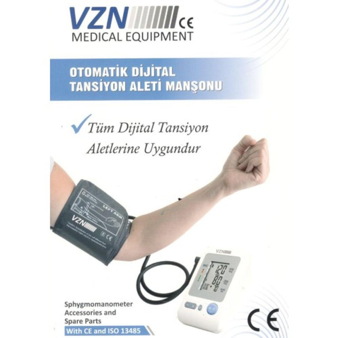 Vzn Digital Otomatik Tansiyon Aleti Uyumlu Geniş Kol Manşon - Manşet 32 - 45 cm