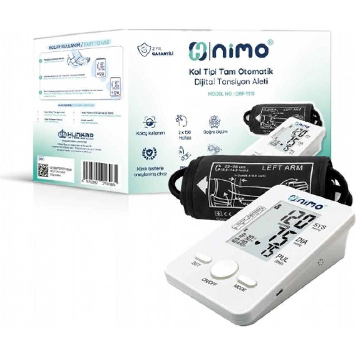 Nimo Tam Otomatik Koldan Ölçer Dijital Tansiyon Aleti