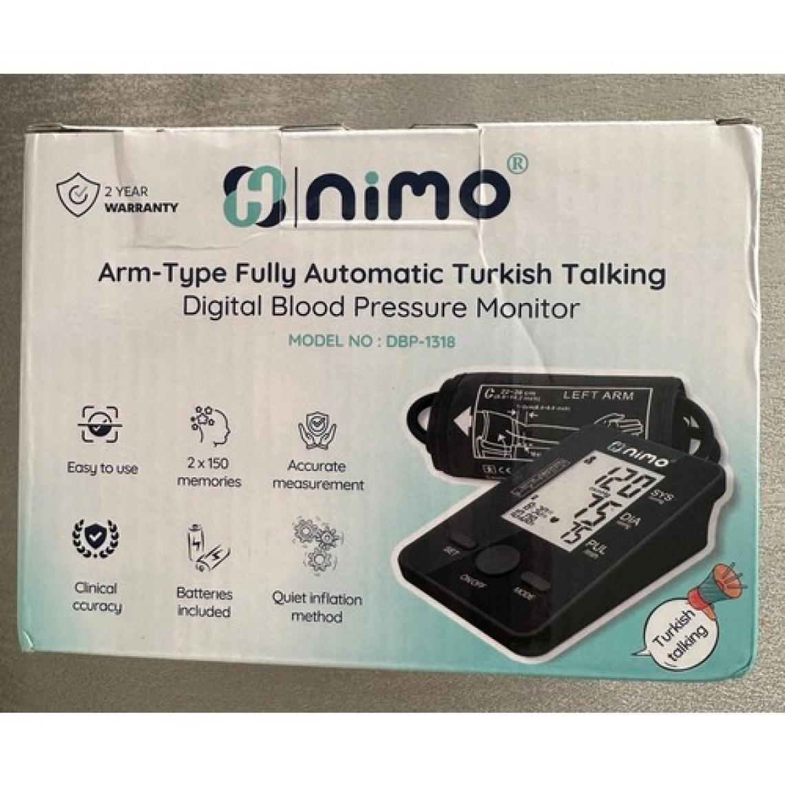 Nimo Tam Otomatik Koldan Ölçer Dijital Tansiyon Aleti