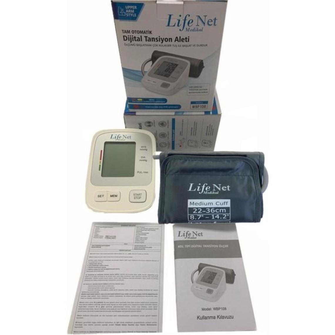 Life Net Medikal Tansiyon Aleti Kol Tipi Dijital Wbp108