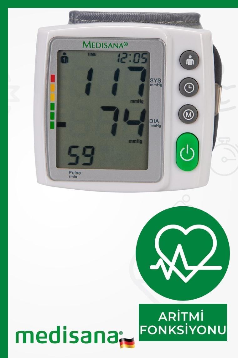 Medisana 99535 Bilek Tipi Tansiyon Aleti - 2 Kişi İçin 120 Hafıza - Alman Tasarım