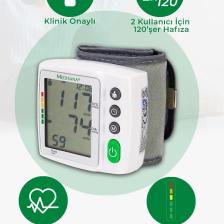 Medisana 99535 Bilek Tipi Tansiyon Aleti - 2 Kişi İçin 120 Hafıza - Alman Tasarım