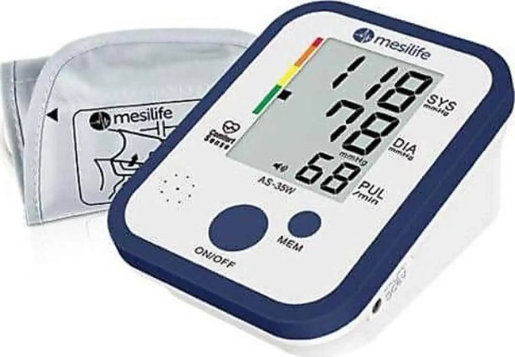 Mesilife AS-35W Koldan Ölçer Konuşan Tansiyon Aleti