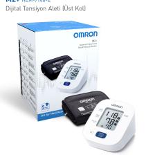 M2+ 30 Ölçüm Hafızalı Geniş Manşetli Üst Koldan Ölçer Dijital Tansiyon Aleti HEM-7146-E