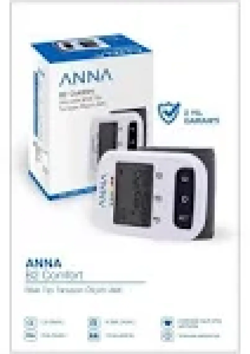 Anna Dijital B2 Comfort Dijital Bilekten Ölçer Tansiyon Aleti Bilek Pilli