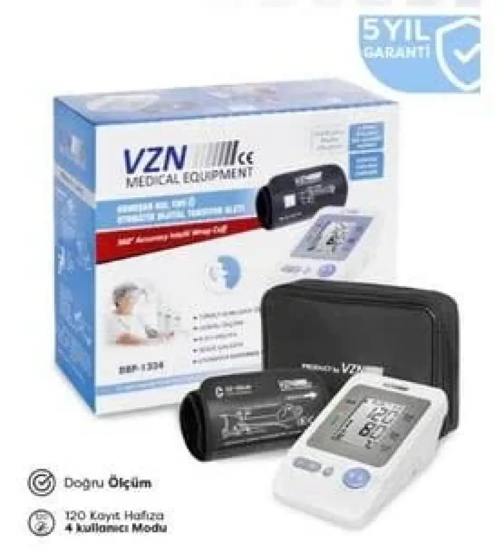 Vzn Kol Tipi Koldan Ölçer Otomatik Dijital Tansiyon Aleti