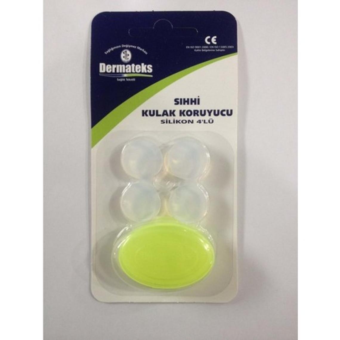 Dermateks Silikon 4 Lü Kulak Tıkacı Dermateks
