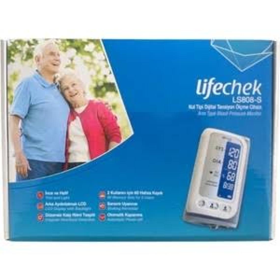 Lifechek Kol Tipi Dijital Tansiyon Ölçme Cihazı LS808-S