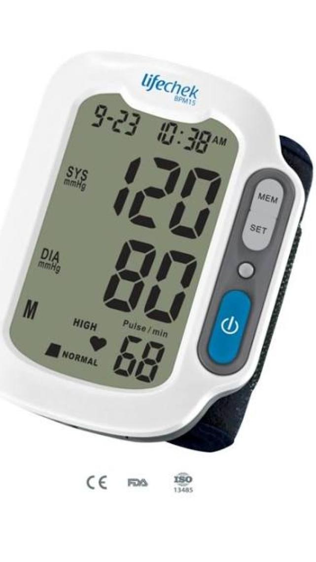 Lifechek Bilek Tipi Dijital Tansiyon Ölçme Cihazı Bpm 15