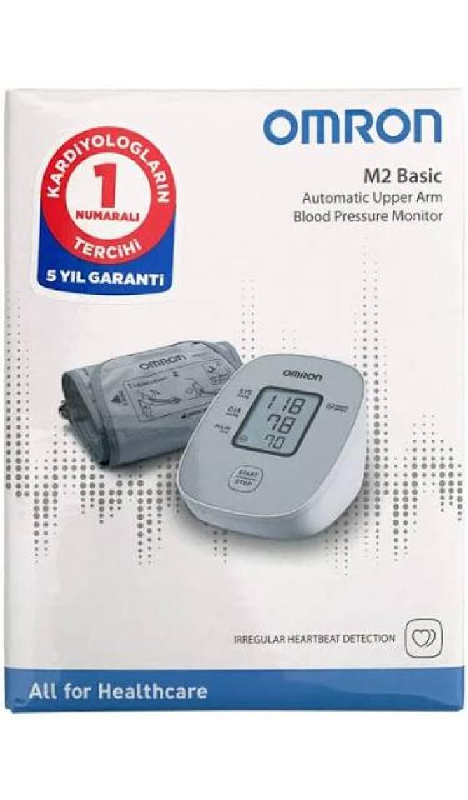 Omron M2 Basic HEM-7121J-E Üst Koldan Ölçer Dijital Tansiyon Aleti